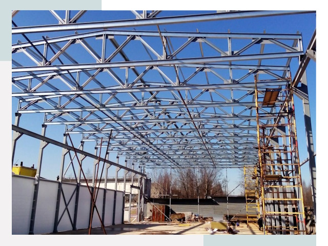 Строительство цехов в Чита от 621 руб. под ключ