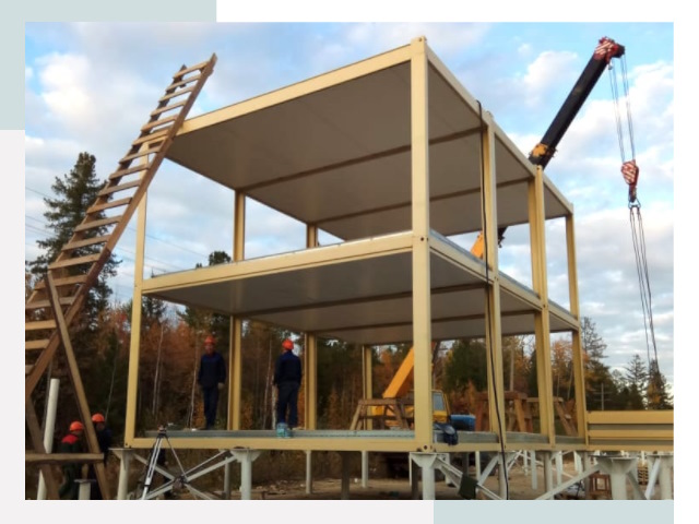 Строительство модульных здания Чита