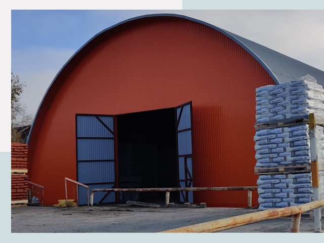 Полукруглые ангары по цене от 621 руб. в Чита