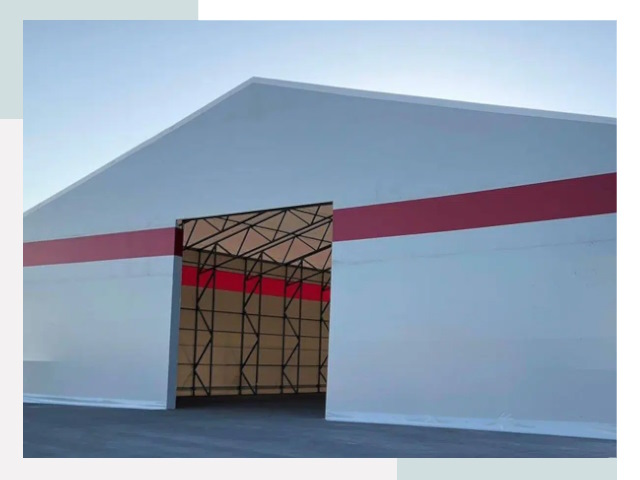 Быстровозводимые ангары в Чите