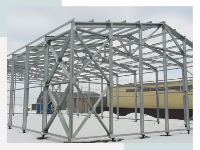 Каркасные ангары в Чите