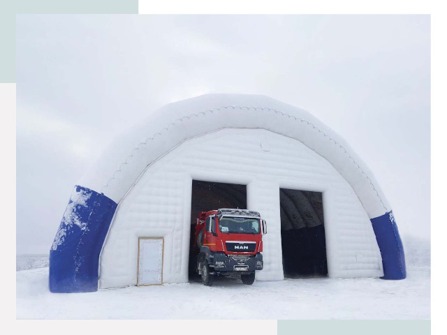 Мобильные ангары в Чите