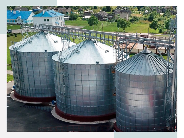 Металлические силосы в Чите