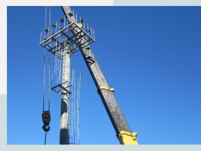 Монтаж осветительных мачт в Чита от 621 руб.