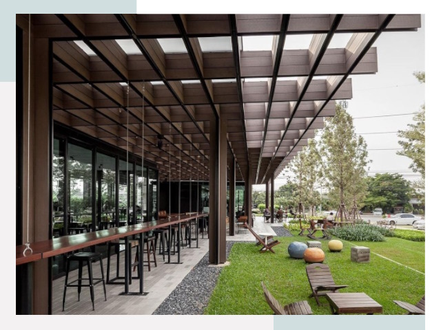 Летние веранды для кафе в Чите