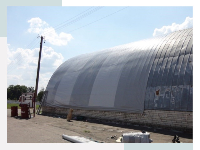 Ремонт ангаров в Чите