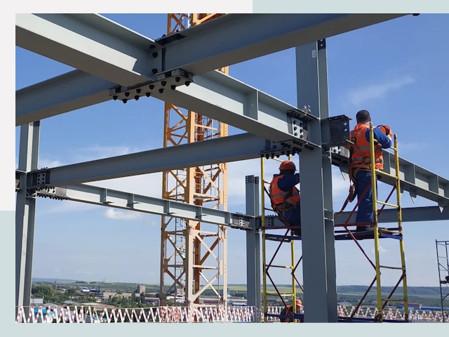 Монтаж металлоконструкций в Чите