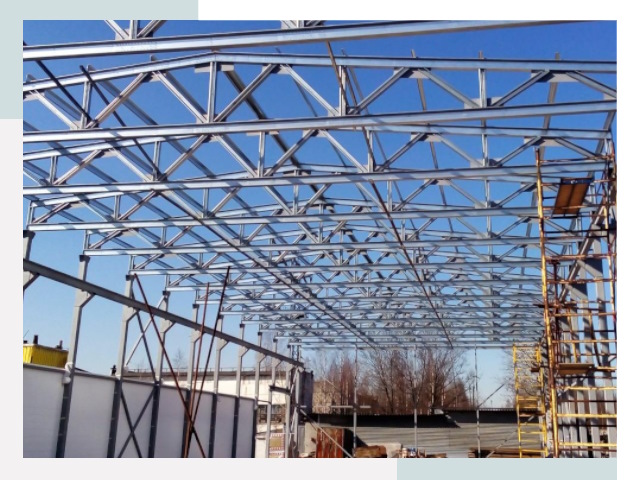 Металлокаркасы для складов в Чите