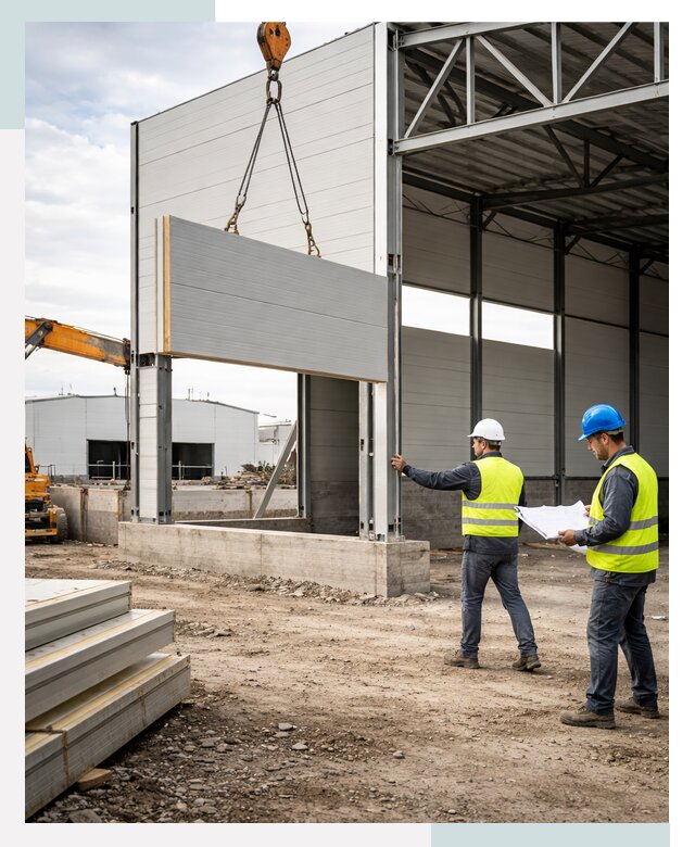 Склад из сэндвич панелей под ключ в Чите от 9833 р. | СтальСтрой-Чта