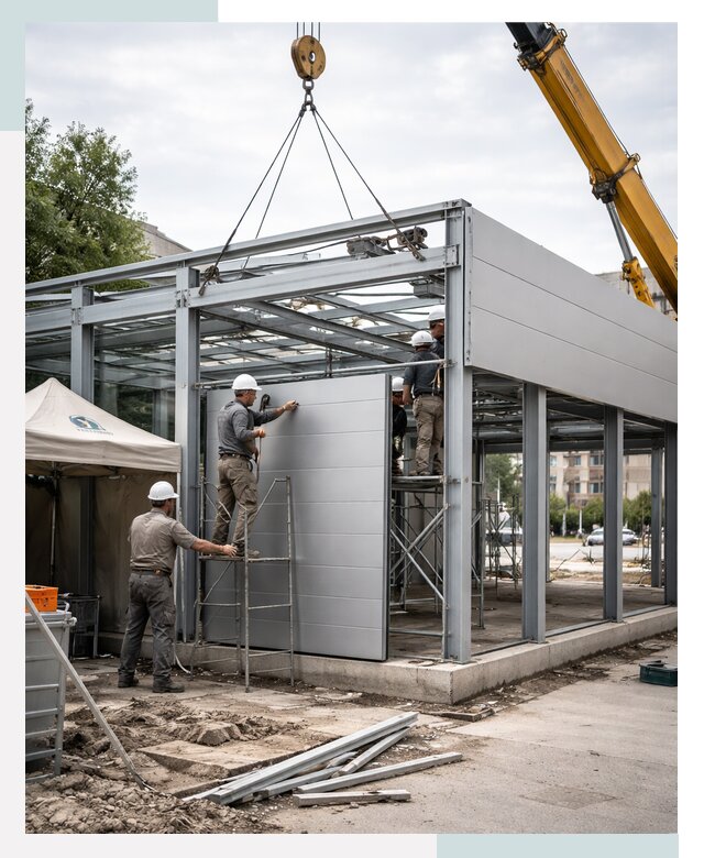 СтальСтрой-Чта: торговый павильон под ключ в Чите от 36225 р.